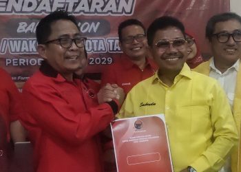 Sachrudin Daftar Penjaringan Balon Walikota Tangerang di DPC PDI Perjuangan