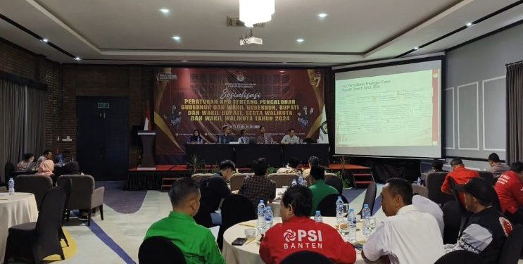 KPU Kabupaten Serang Mulai Sosialisasikan Tahapan Pendaftaran Bacalon Bupati, Mantan Narapidana Punya Kesempatan