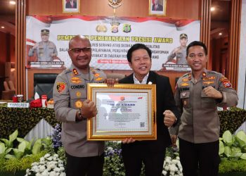 Kapolres Serang AKBP Condro Sasongko Terima Penghargaan Presisi Award atas Program “Ngariung Iman Ngariung Aman”