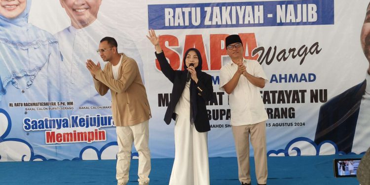 Raffi Ahmad Turun Gunung Dukung Ratu Zakiyah – Najib Hamas di Pilkada Serang