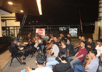 50 Pemuda Cisait Geruduk Rumah Dinas Kapolres Serang, Bahas Kamtibmas dan Kenakalan Remaja