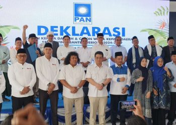 PAN Resmi Deklarasikan Dukungan Pasangan Calon di Pilkada Banten Kecuali Kabupaten Lebak