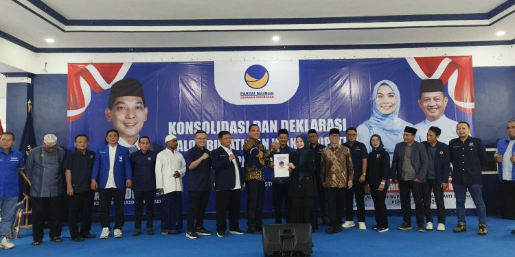 Pasangan Zakiyah-Najib Dapat Dukungan Tambahan dari Partai Nasdem di Pilkada 2024