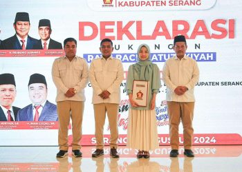 Gerindra Resmi Dukung Pasangan Ratu Zakiyah-Najib Hamas untuk Pilkada Serang