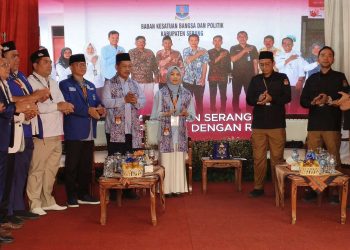 Zakiyah-Najib Daftar ke KPU Serang: Didukung 8 Partai, Targetkan 600 Ribu Suara