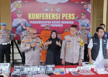 Dua Pelaku Jaringan Narkoba Internasional Ditangkap, Polisi Sita 24 Kg Sabu dan 39 Kg Ganja