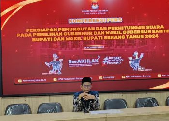 KPU Serang Targetkan Proses Pencoblosan Rampung Sebelum Pukul 17.00 WIB