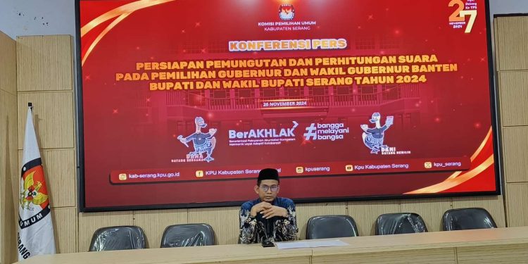 KPU Serang Targetkan Proses Pencoblosan Rampung Sebelum Pukul 17.00 WIB
