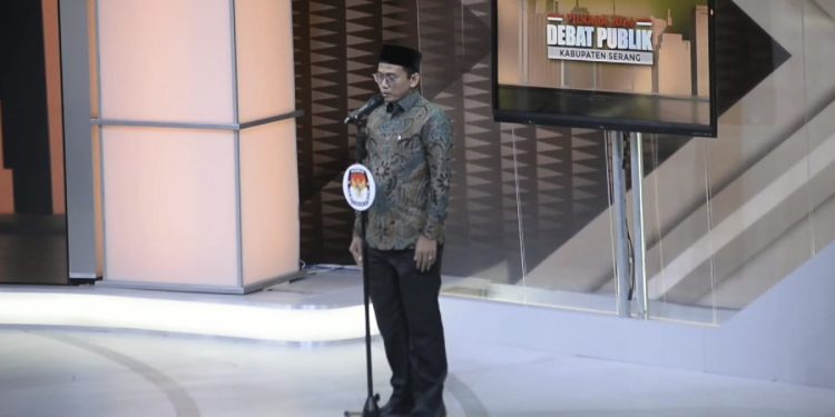 Jelang Pemungutan Suara, Debat Kedua Pilbup Serang Fokus pada Gagasan Inovatif