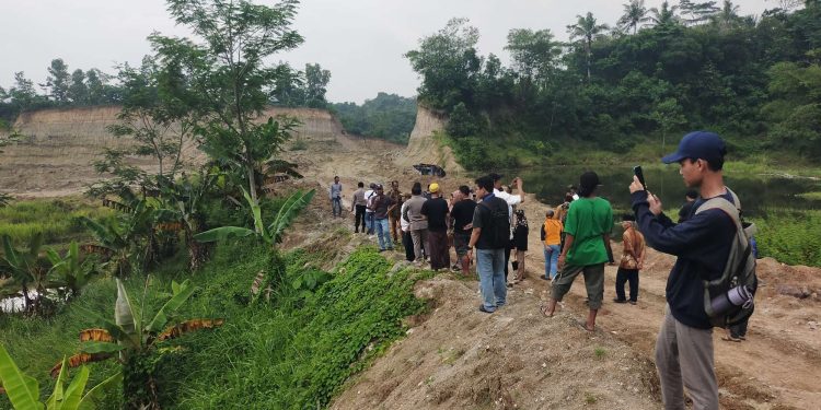 Komisi IV DPRD Banten Tinjau Galian Tanah Ilegal di Mekarsari, Rekomendasikan Penutupan Permanen