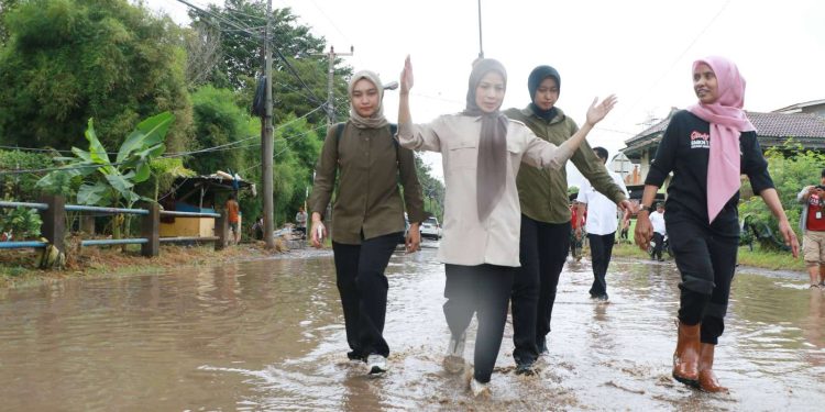 Bupati Serang Dorong Kesadaran Lingkungan Usai Tinjau Lokasi Banjir di Pulo Ampel
