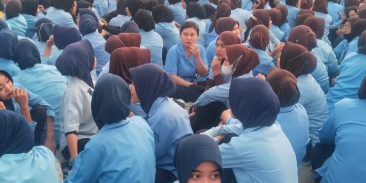 Buruh PT Lung Cheong Brother Desak Hak Upah, Akhirnya Manajemen Sepakat Bayar Gaji Tertunda