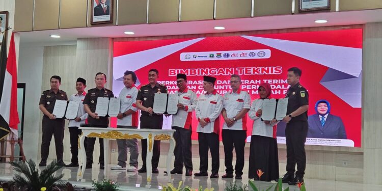 ABPEDNAS Banten dan Kejaksaan Teken MoU, Agung Sedayu Group Dukung Penguatan Ekonomi Desa Lewat CSR