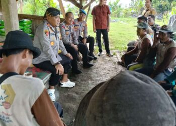 Polres Serang dan Petani Perkuat Ketahanan Pangan Lewat Program Ngariung Iman Ngariung Aman