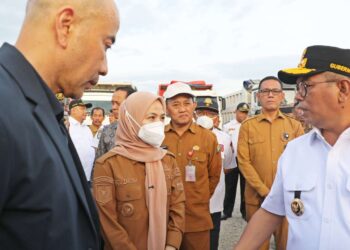 Bupati Serang Ratu Rachmatuzakiyah Komitmen Kawal Penertiban Truk ODOL di Bojonegara