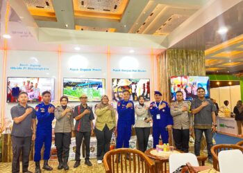 Kepala Desa Tegal Maja Angkat Nama Desa Lewat Inovasi Pupuk Kompos Pak Bhabin di Agrinex 2025