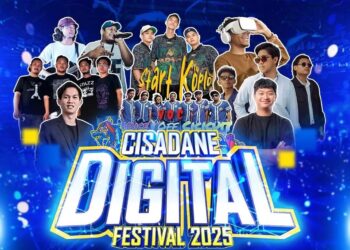 Tangerang Kian Keren! Cisadane Digital Festival 2025 Hadirkan Panggung Kreatif Generasi Digital