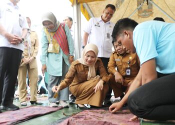 Bupati Serang Dorong Produktivitas Warga Binaan Melalui Pelatihan Ecoprint Bernilai Ekonomi