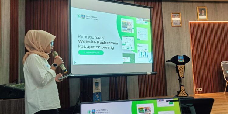 Diskominfo Serang Perkuat Website Puskesmas Demi Layanan Kesehatan Digital yang Terpercaya