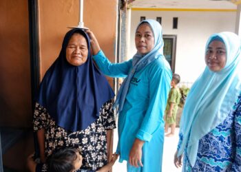 Sambut HALUN ke-30, Dinkes Kabupaten Serang Bergerak Menjaga Kesehatan Lansia