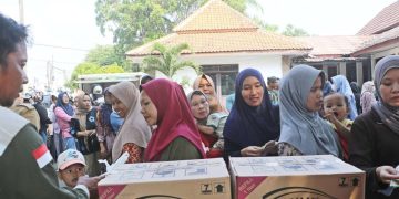 Begitu Dibuka Langsung Diserbu! Operasi Pasar Murah Diskoumperindag Tuai Antusias Warga