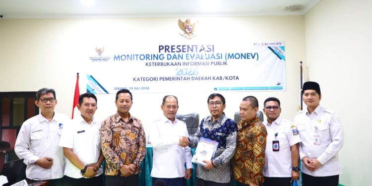 Usai Dievaluasi KI Banten, Pemkab Serang Siapkan Penguatan Keterbukaan Informasi